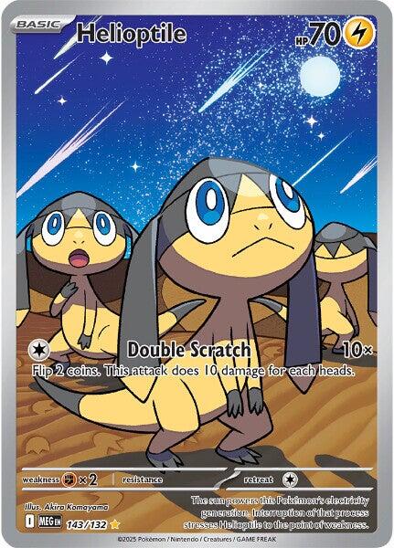 Helioptile (143/132) [Mega Evolution: Base Set] | I Want That Stuff Brandon
