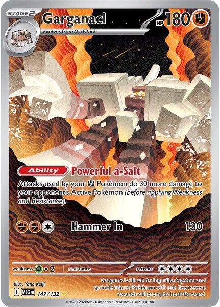 Garganacl (147/132) [Mega Evolution: Base Set] | I Want That Stuff Brandon