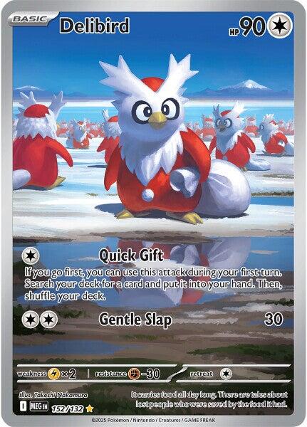Delibird (152/132) [Mega Evolutions: Base Set] | I Want That Stuff Brandon