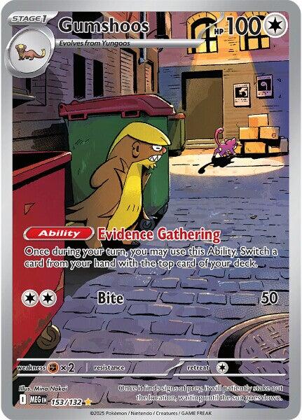 Gumshoos (153/132) [Mega Evolution: Base Set] | I Want That Stuff Brandon