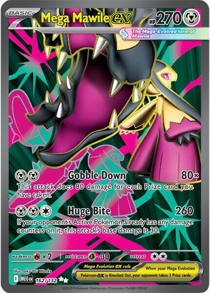 Mega Mawile ex (162/132) [Mega Evolution: Base Set] | I Want That Stuff Brandon