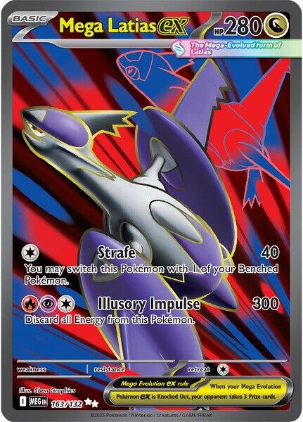 Mega Latias ex (163/132) [Mega Evolution: Base Set] | I Want That Stuff Brandon