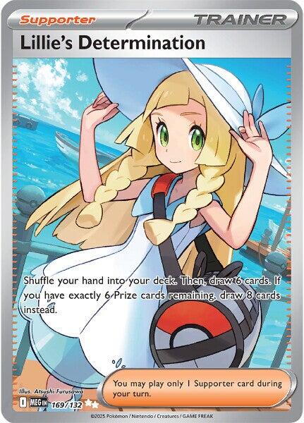 Lillie's Determination (169/132) [Mega Evolutions: Base Set] | I Want That Stuff Brandon