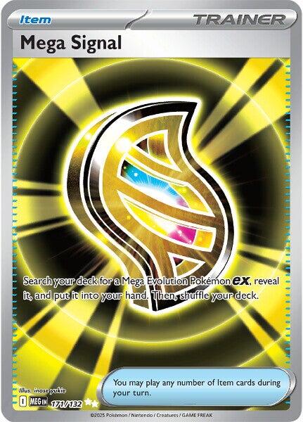 Mega Signal (171/132) [Mega Evolutions: Base Set] | I Want That Stuff Brandon