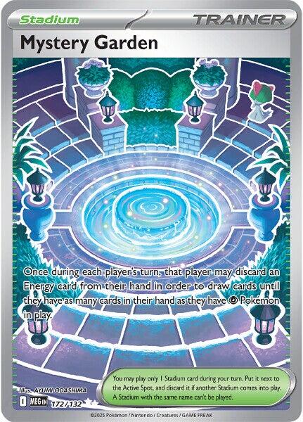 Mystery Garden (172/132) [Mega Evolution: Base Set] | I Want That Stuff Brandon