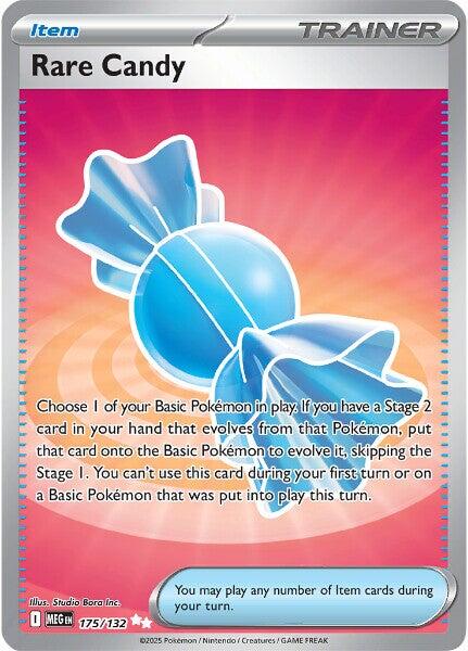 Rare Candy (175/132) [Mega Evolution: Base Set] | I Want That Stuff Brandon