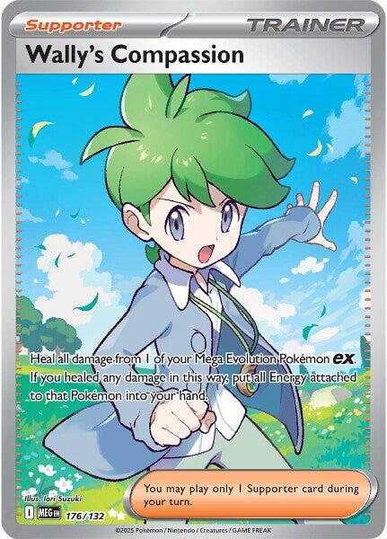 Wally's Compassion (176/132) [Mega Evolutions: Base Set] | I Want That Stuff Brandon