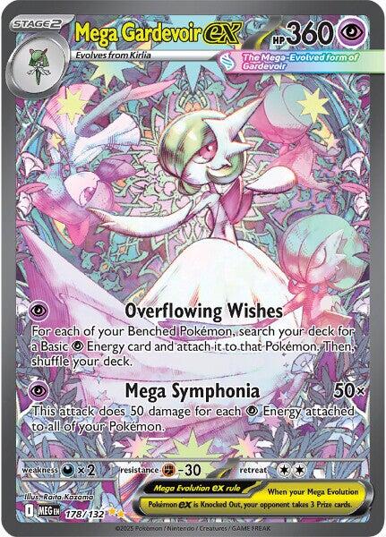 Mega Gardevoir ex (178/132) [Mega Evolutions: Base Set] | I Want That Stuff Brandon