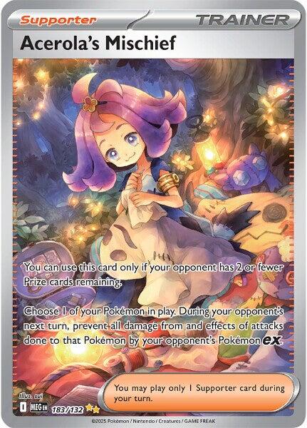 Acerola's Mischief (183/132) [Mega Evolutions: Base Set] | I Want That Stuff Brandon