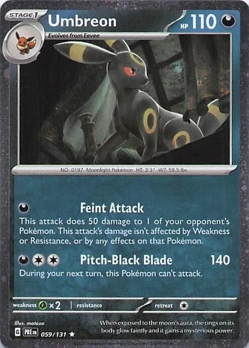 Umbreon (059/131) (Cosmos Holo) [Miscellaneous Cards] | I Want That Stuff Brandon
