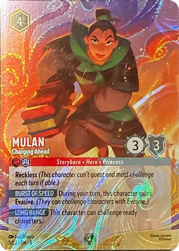 Mulan - Charging Ahead (3) [Promo Cards] | I Want That Stuff Brandon