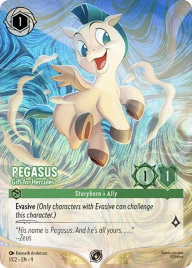 Pegasus - Gift for Hercules (1) [Promo Cards] | I Want That Stuff Brandon