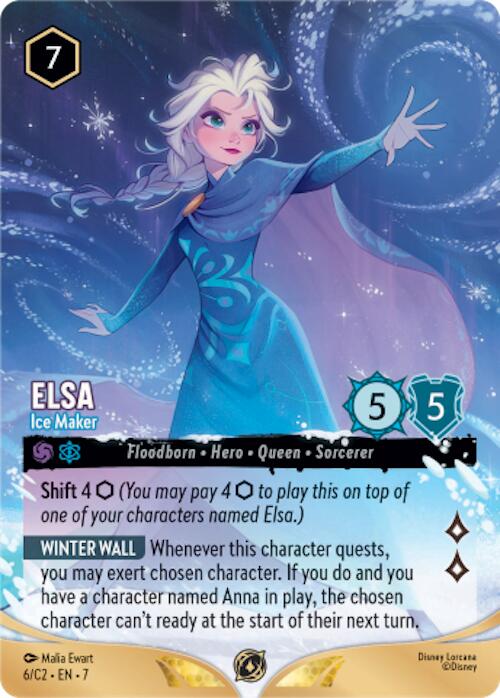 Elsa - Ice Maker (6) [Promo Cards] | I Want That Stuff Brandon