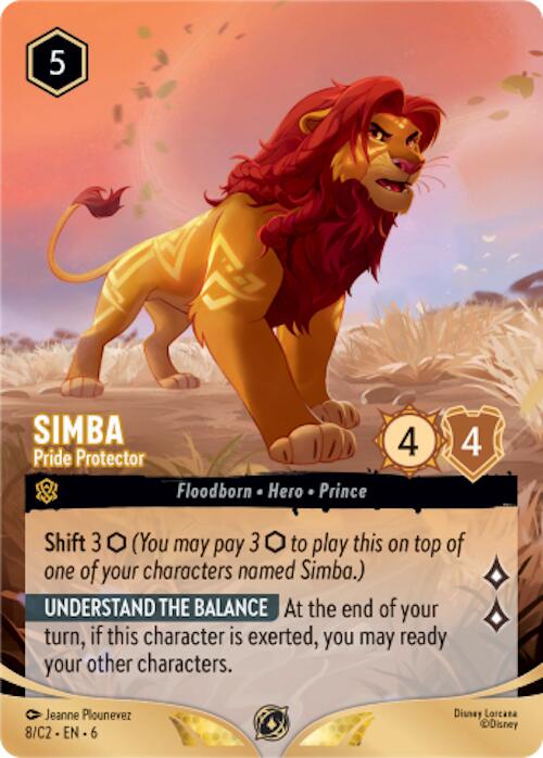 Simba - Pride Protector (8) [Promo Cards] | I Want That Stuff Brandon