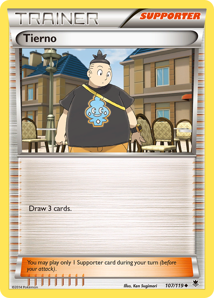 Tierno (107/119) [XY: Phantom Forces] | I Want That Stuff Brandon
