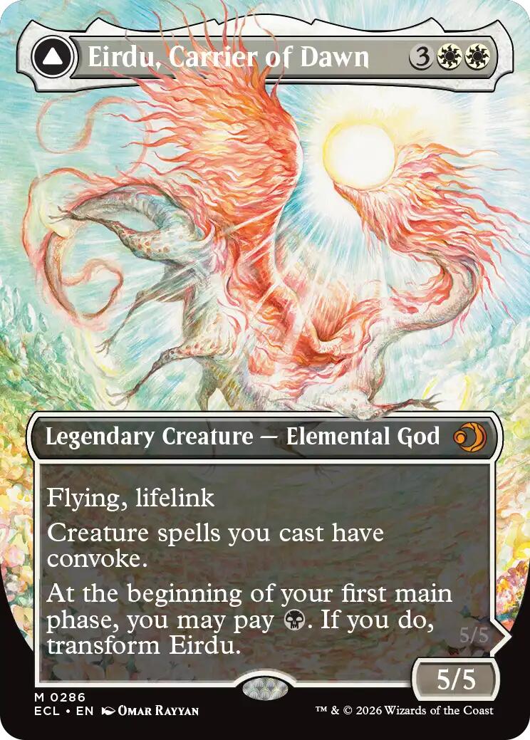 Eirdu, Carrier of Dawn (Borderless) [Lorwyn Eclipsed] | I Want That Stuff Brandon