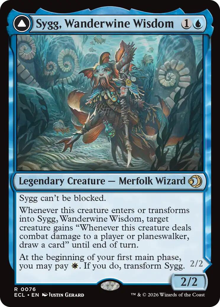 Sygg, Wanderwine Wisdom [Lorwyn Eclipsed] | I Want That Stuff Brandon
