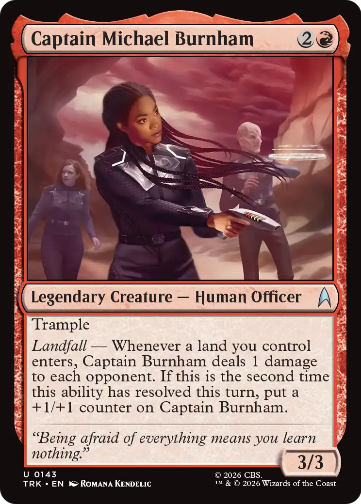 Captain Michael Burnham [Star Trek] | I Want That Stuff Brandon