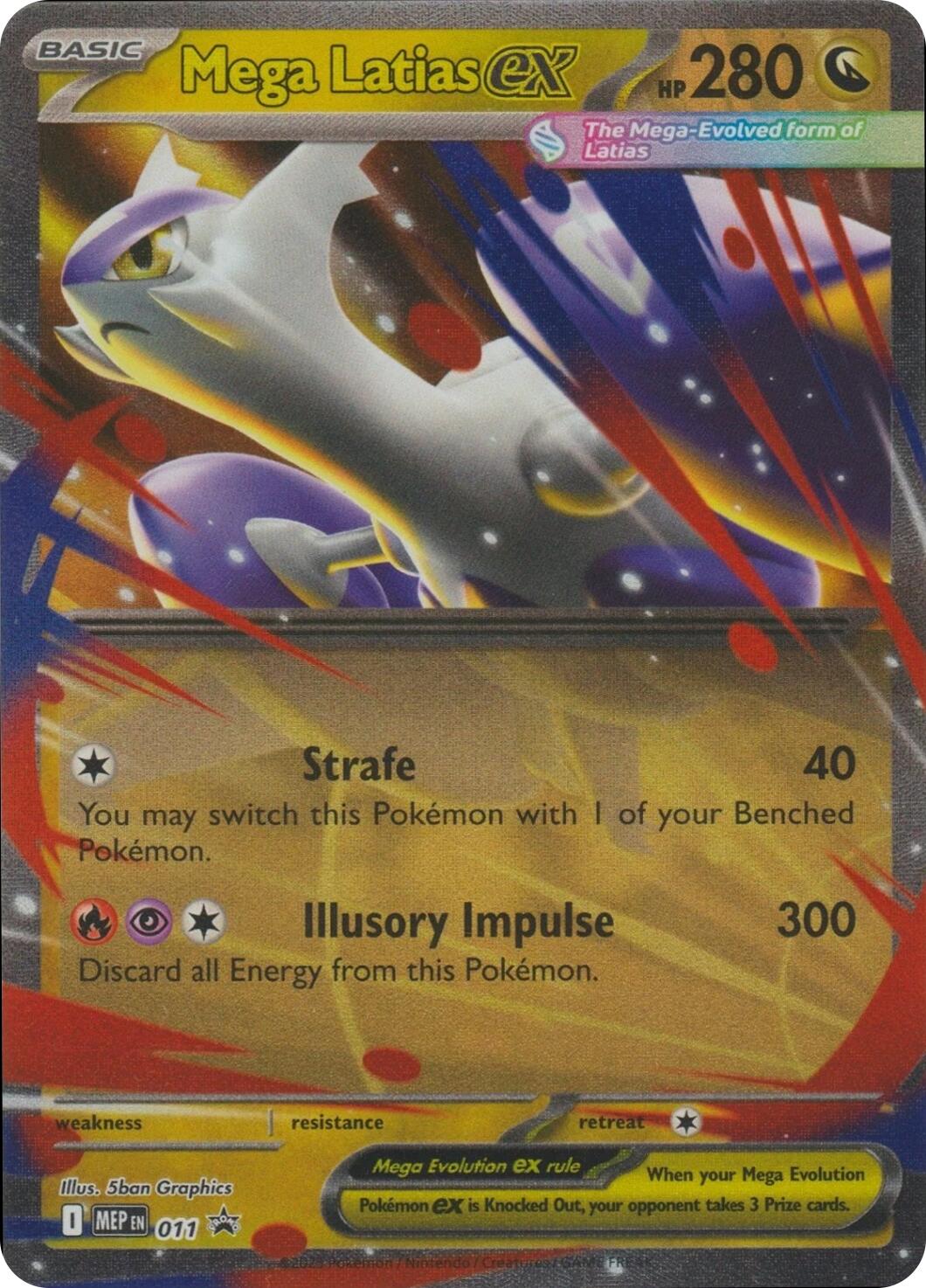 Mega Latias ex (011) [Mega Evolution Promo] | I Want That Stuff Brandon