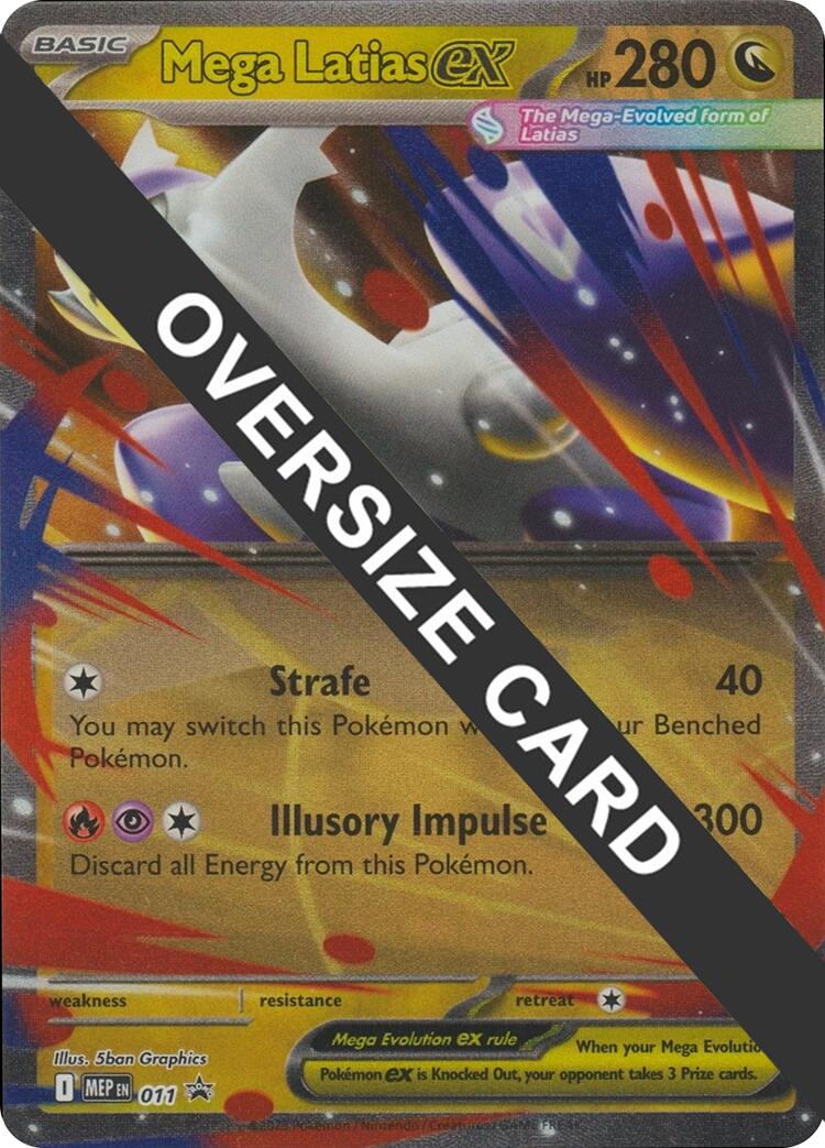 Mega Latias ex (011) (Jumbo Card) [Mega Evolution Promo] | I Want That Stuff Brandon