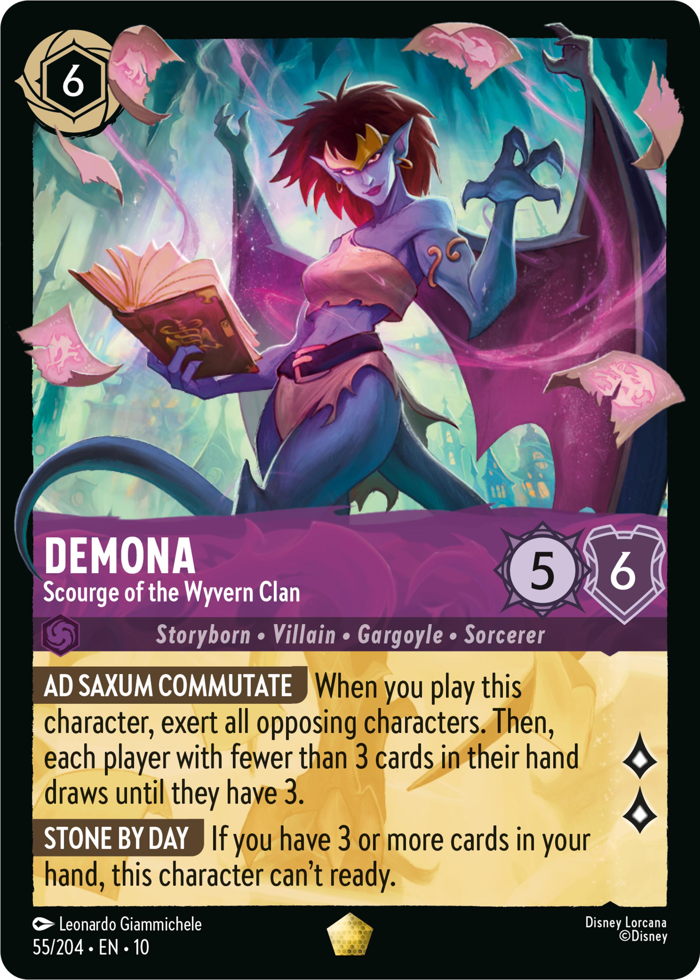 Demona - Scourge of the Wyvern Clan (55/204) [Whispers in the Well] | I Want That Stuff Brandon