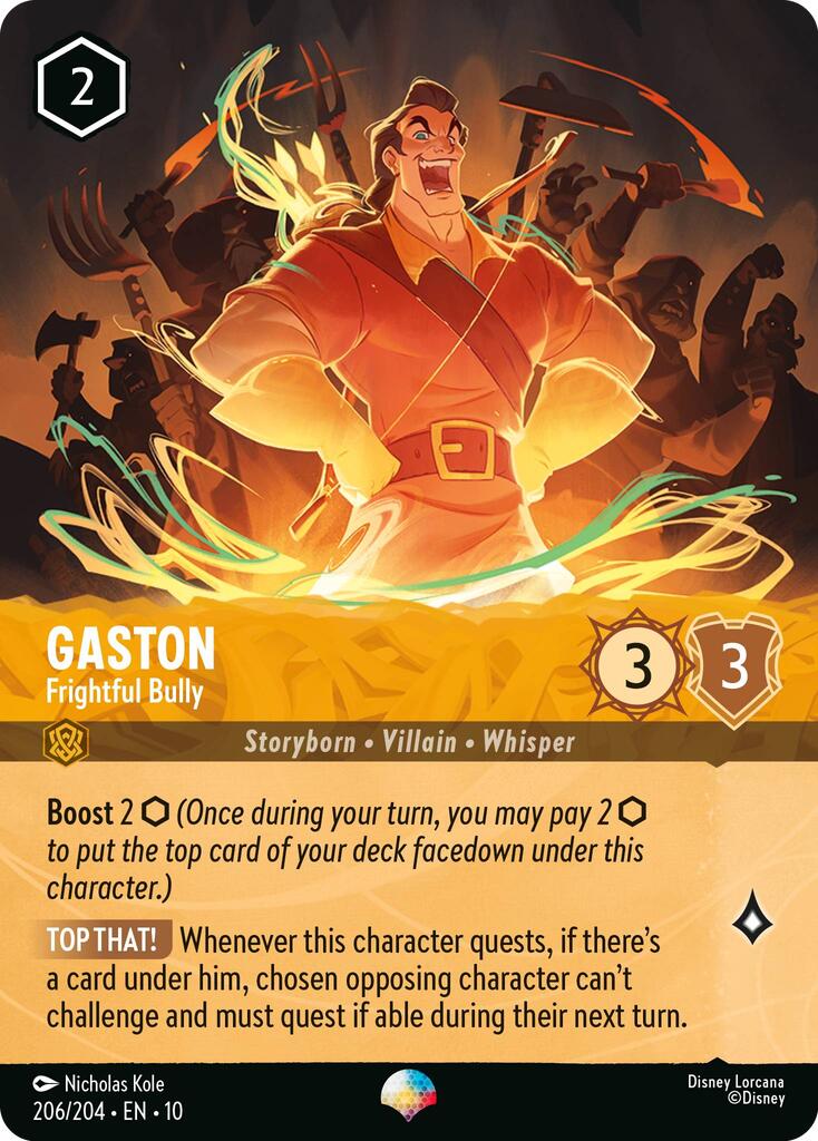 Gaston - Frightful Bully (Epic) (206/204) [Whispers in the Well] | I Want That Stuff Brandon