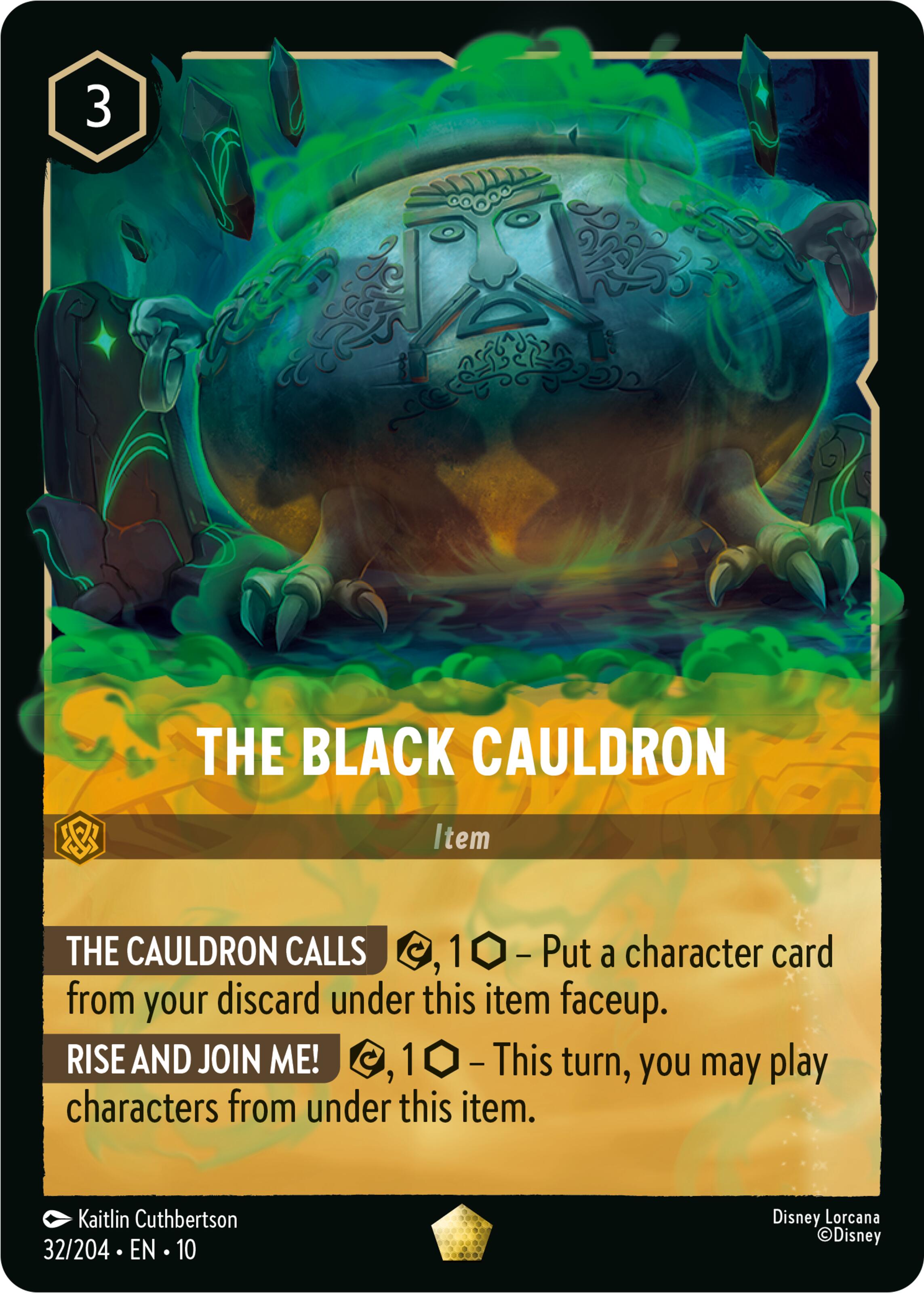 The Black Cauldron (32/204) [Whispers in the Well] | I Want That Stuff Brandon