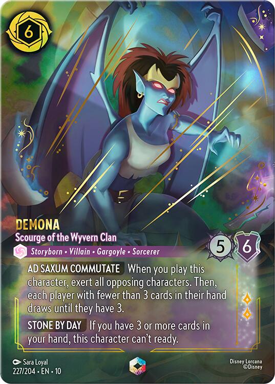 Demona - Scourge of the Wyvern Clan (Enchanted) (227/204) [Whispers in the Well] | I Want That Stuff Brandon
