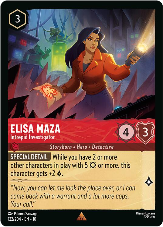Elisa Maza - Intrepid Investigator (122/204) [Whispers in the Well] | I Want That Stuff Brandon