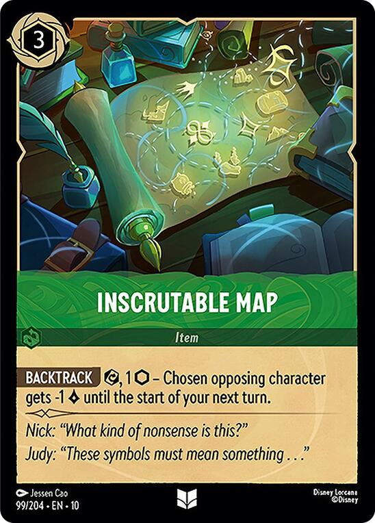 Inscrutable Map (99/204) [Whispers in the Well] | I Want That Stuff Brandon