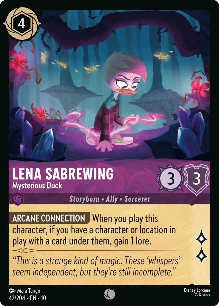 Lena Sabrewing - Mysterious Duck (42/204) [Whispers in the Well] | I Want That Stuff Brandon