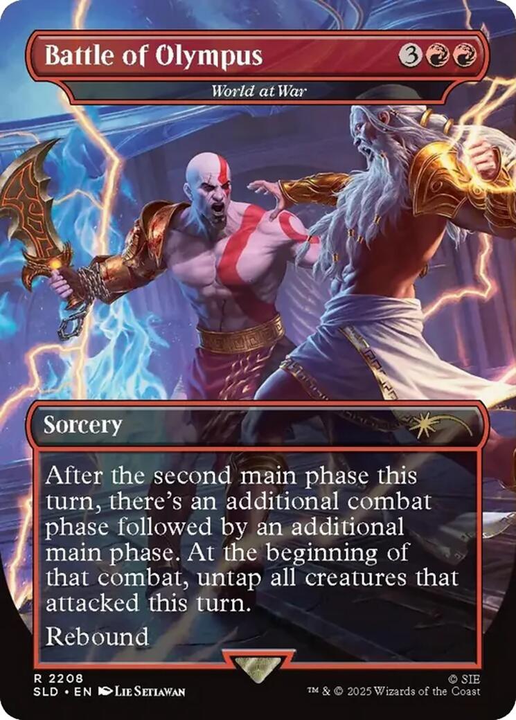 Battle of Olympus - World at War [Secret Lair Drop Series] | I Want That Stuff Brandon