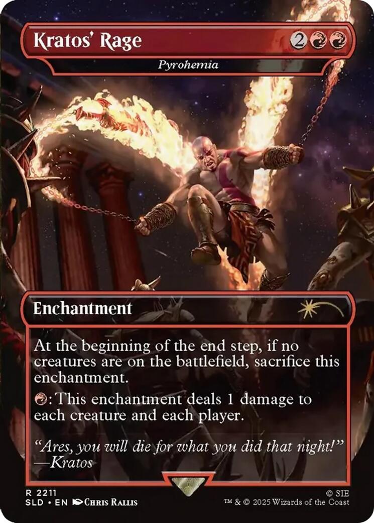 Kratos' Rage - Pyrohemia [Secret Lair Drop Series] | I Want That Stuff Brandon