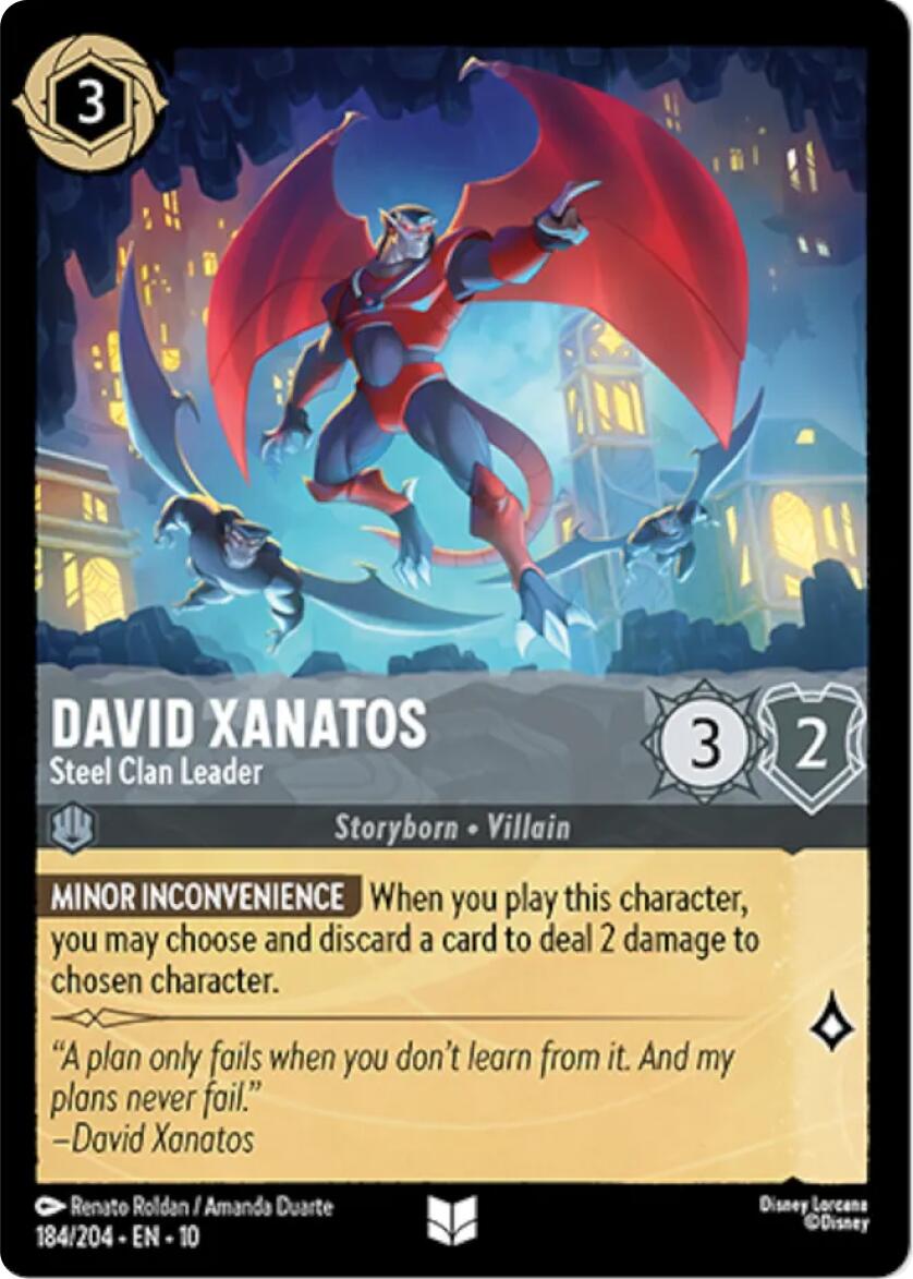 David Xanatos - Steel Clan Leader (184/204) [Whispers in the Well] | I Want That Stuff Brandon
