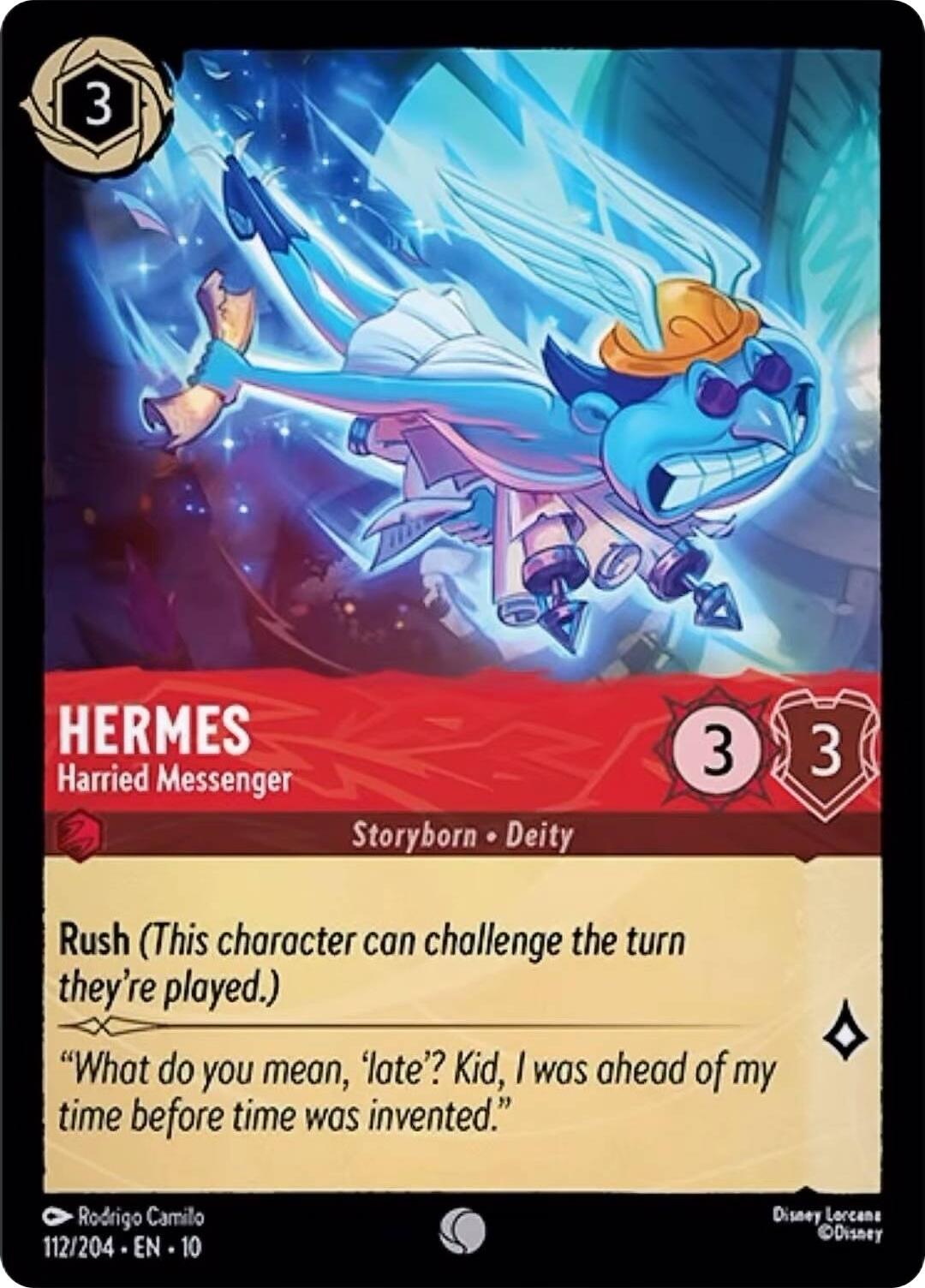 Hermes - Harried Messenger (112/204) [Whispers in the Well] | I Want That Stuff Brandon
