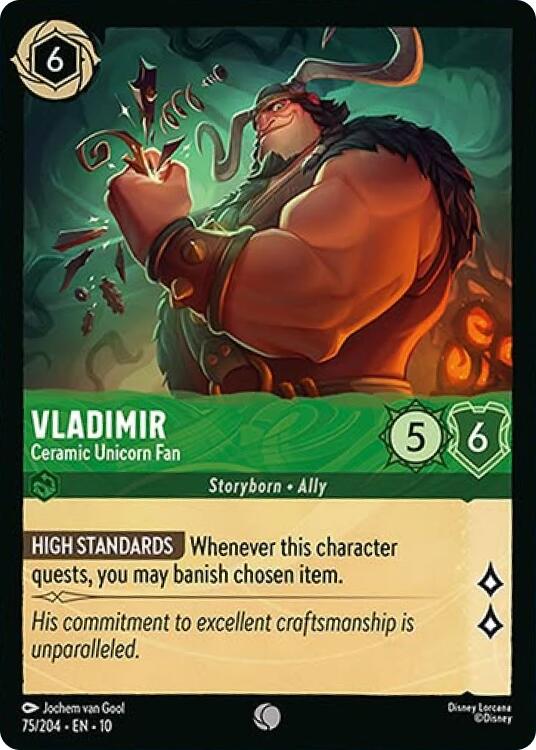 Vladimir - Ceramic Unicorn Fan (75/204) [Whispers in the Well] | I Want That Stuff Brandon