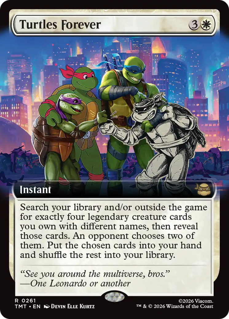 Turtles Forever (Extended Art) [Teenage Mutant Ninja Turtles] | I Want That Stuff Brandon