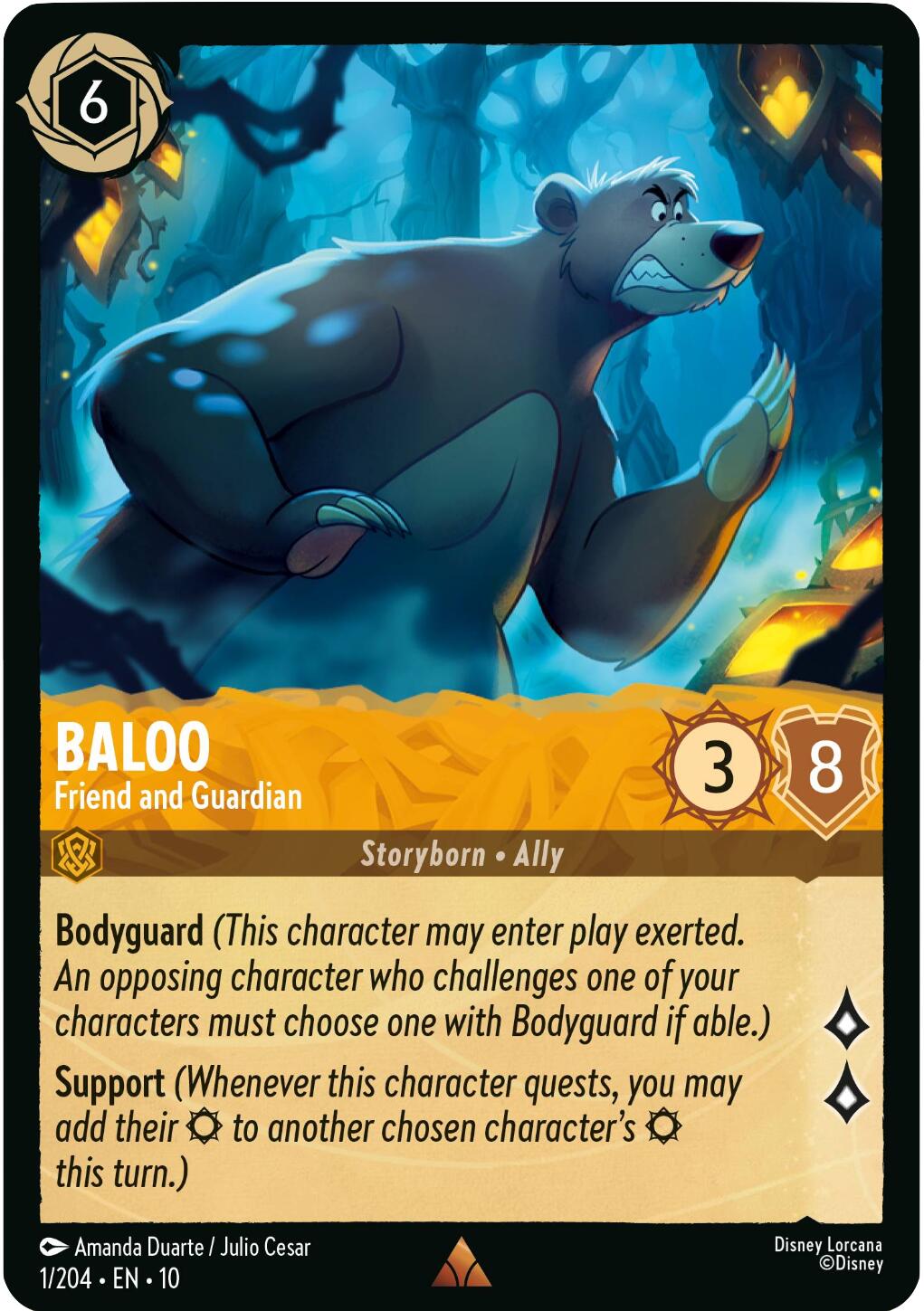 Baloo - Friend and Guardian (1/204) [Whispers in the Well] | I Want That Stuff Brandon