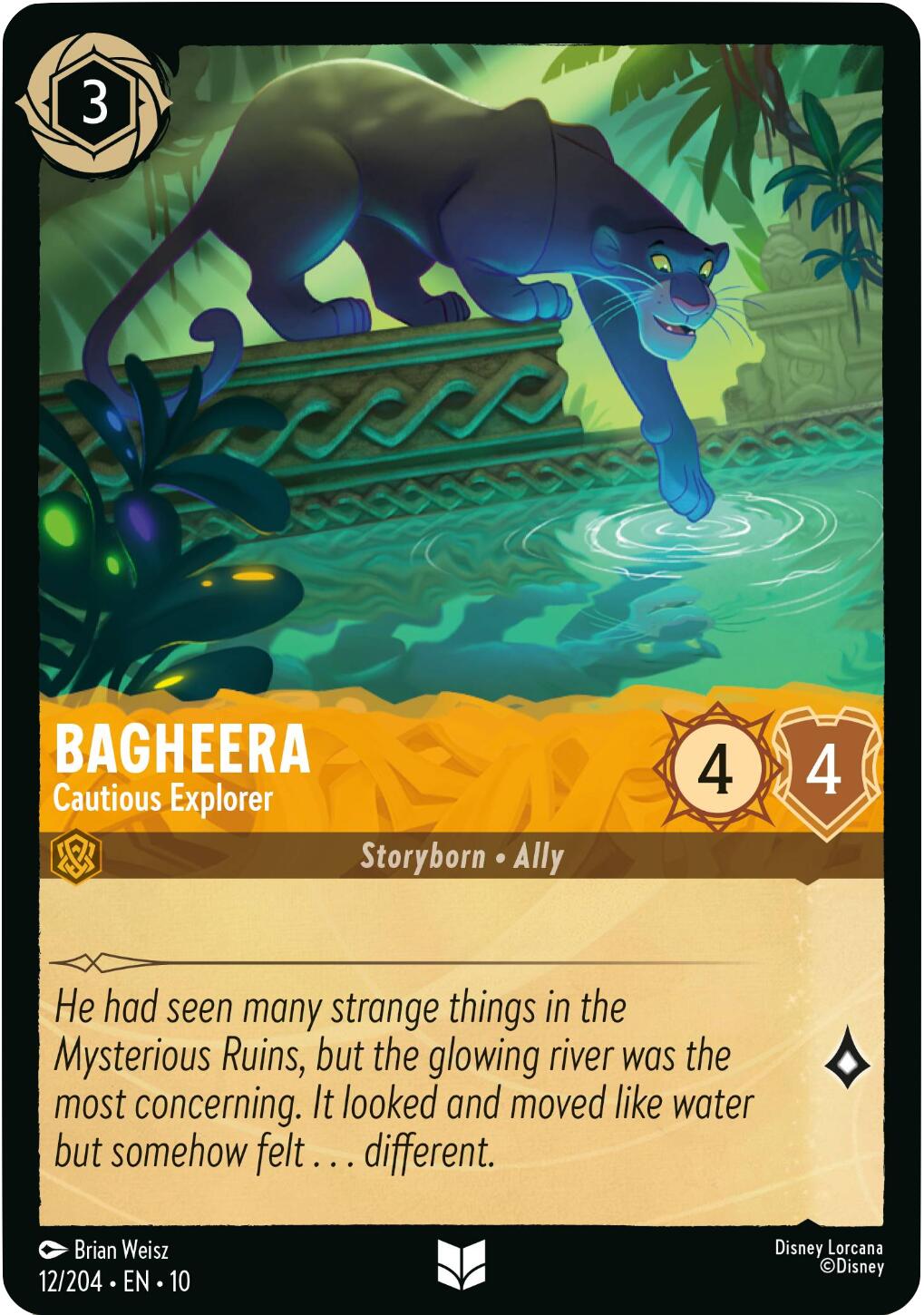 Bagheera - Cautious Explorer (12/204) [Whispers in the Well] | I Want That Stuff Brandon