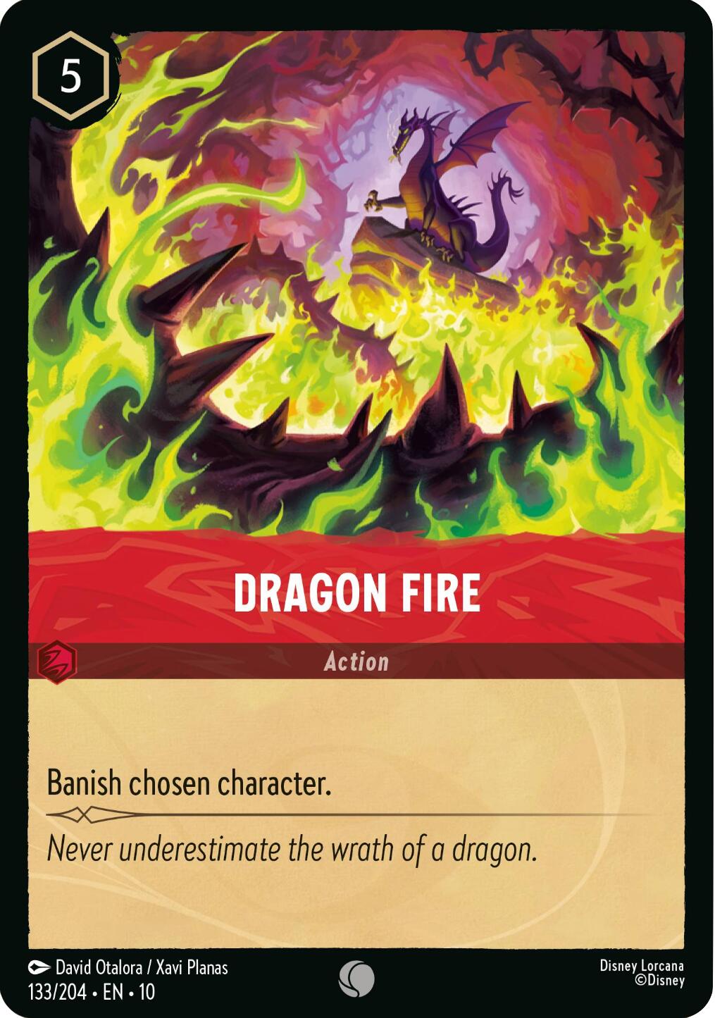 Dragon Fire (133/204) [Whispers in the Well] | I Want That Stuff Brandon