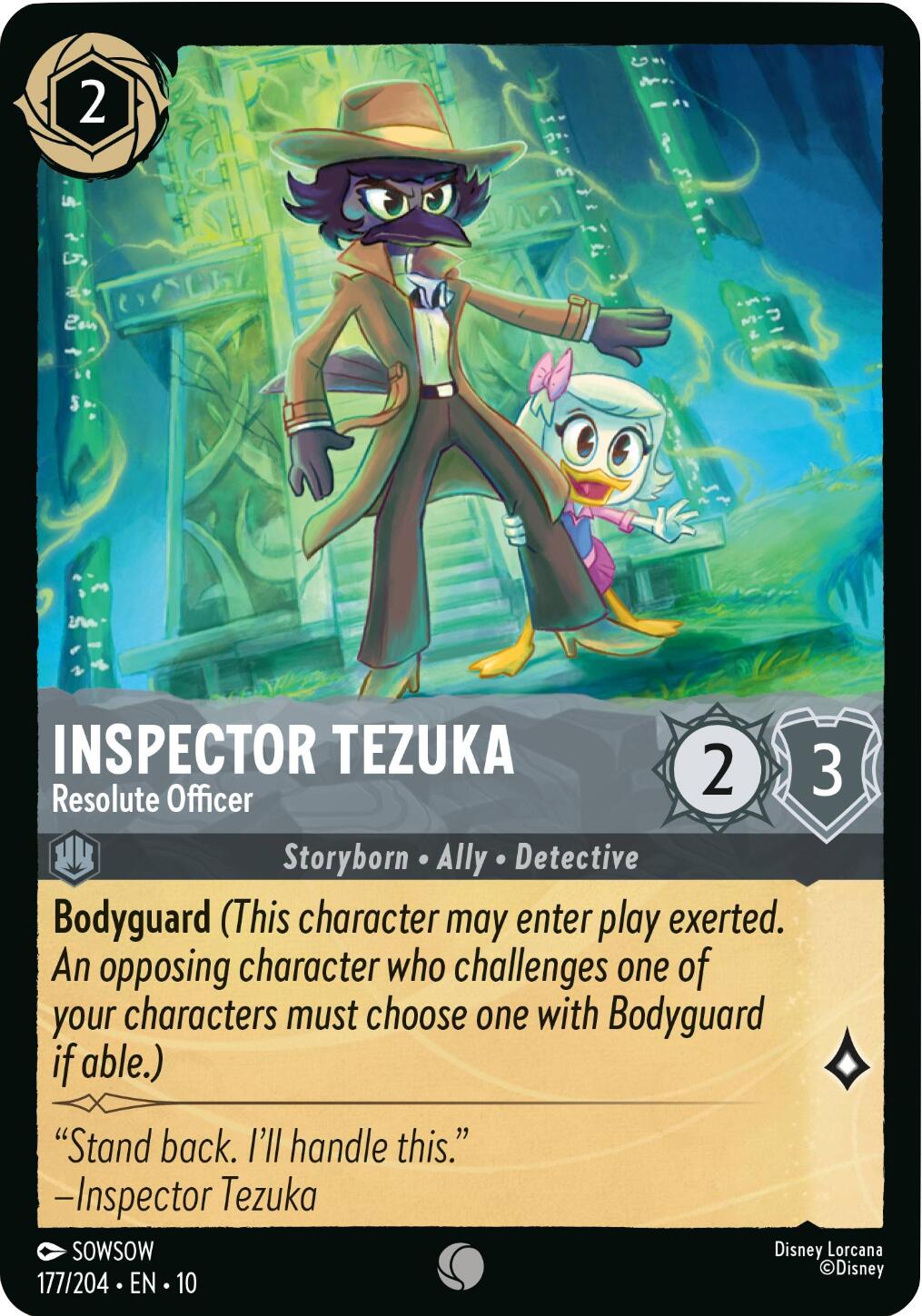 Inspector Tezuka - Resolute Officer (177/204) [Whispers in the Well] | I Want That Stuff Brandon