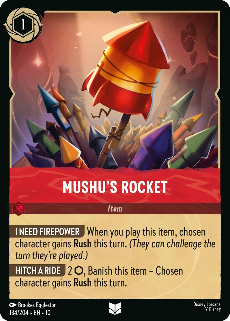 Mushu's Rocket (134/204) [Whispers in the Well] | I Want That Stuff Brandon