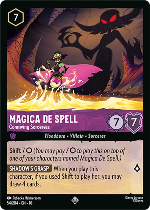 Magica De Spell - Conniving Sorceress (54/204) [Whispers in the Well] | I Want That Stuff Brandon