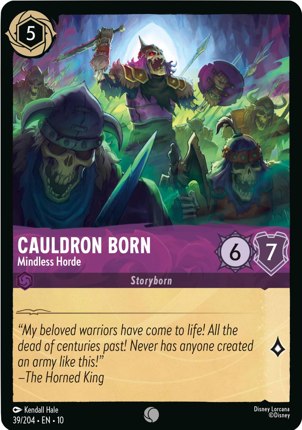 Cauldron Born - Mindless Horde (39/204) [Whispers in the Well] | I Want That Stuff Brandon