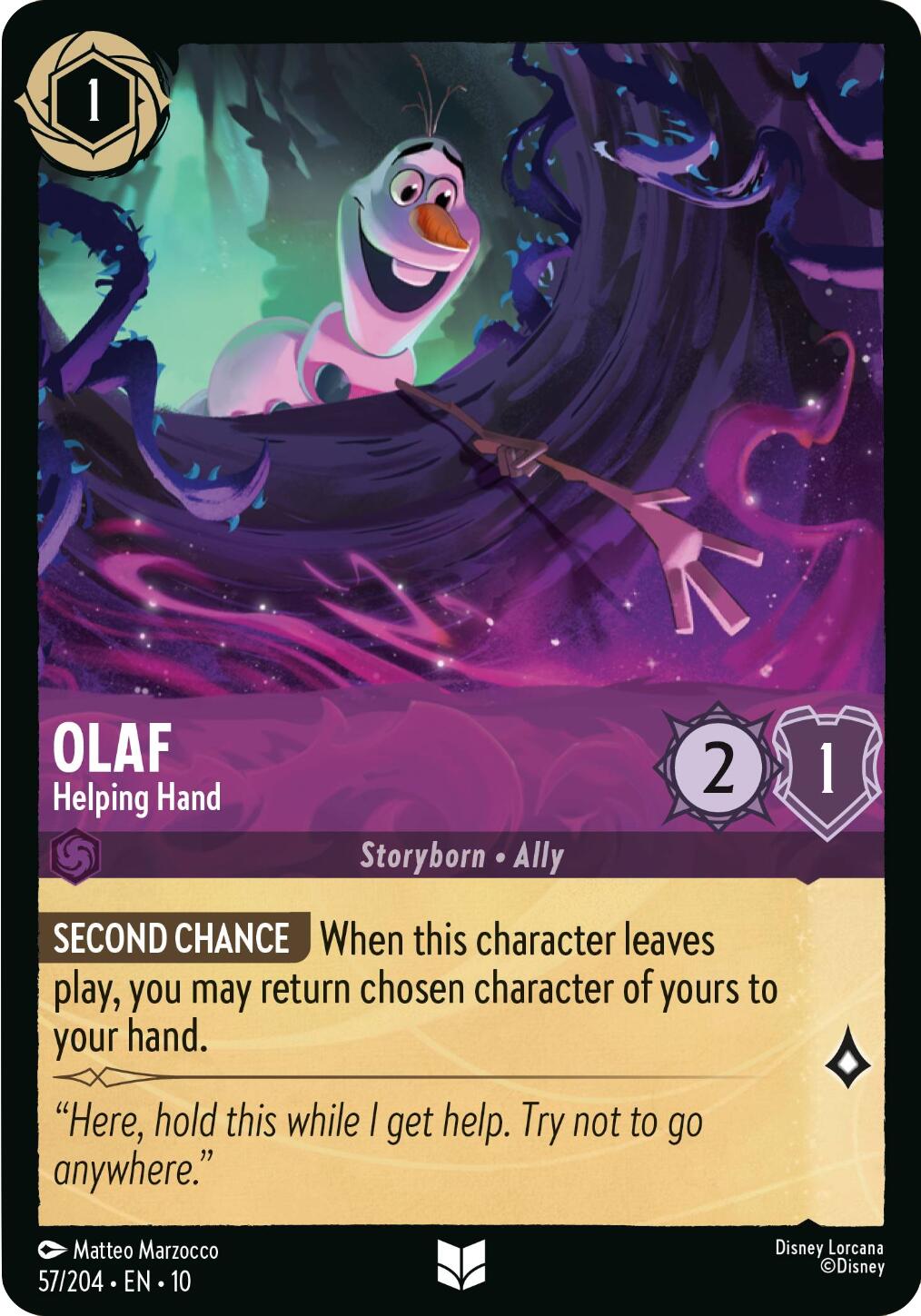 Olaf - Helping Hand (57/204) [Whispers in the Well] | I Want That Stuff Brandon