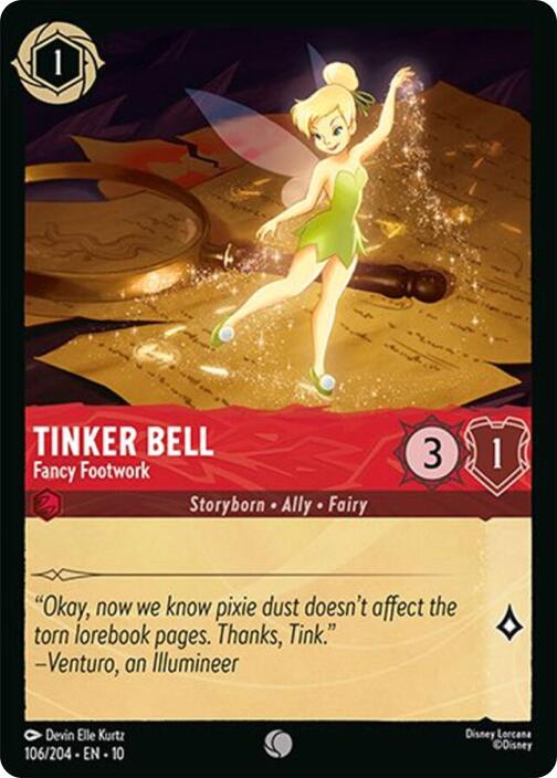 Tinker Bell - Fancy Footwork (106/204) [Whispers in the Well] | I Want That Stuff Brandon