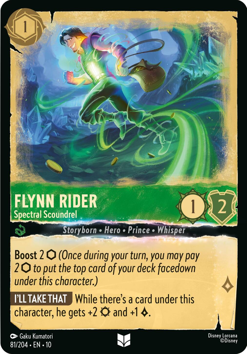 Flynn Rider - Spectral Scoundrel (81/204) [Whispers in the Well] | I Want That Stuff Brandon