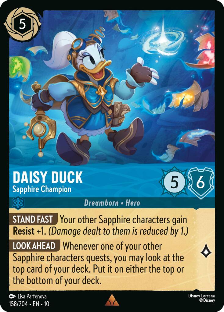 Daisy Duck - Sapphire Champion (158/204) [Whispers in the Well] | I Want That Stuff Brandon