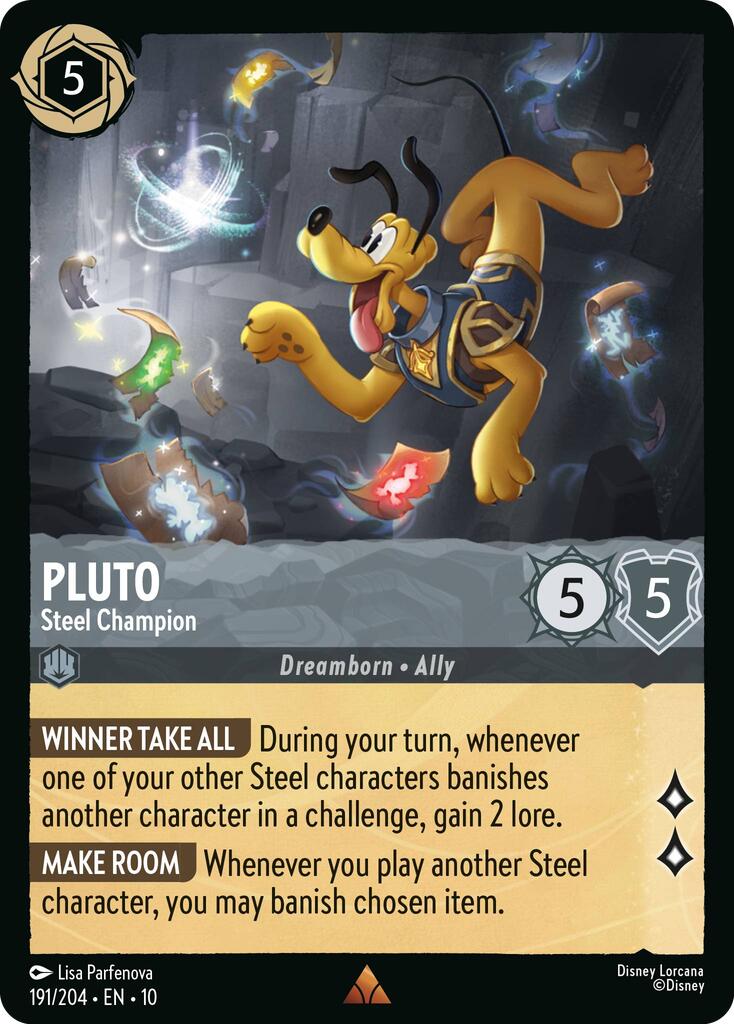 Pluto - Steel Champion (191/204) [Whispers in the Well] | I Want That Stuff Brandon