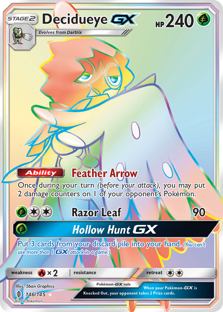 Decidueye GX (146/145) [Sun & Moon: Guardians Rising] | I Want That Stuff Brandon